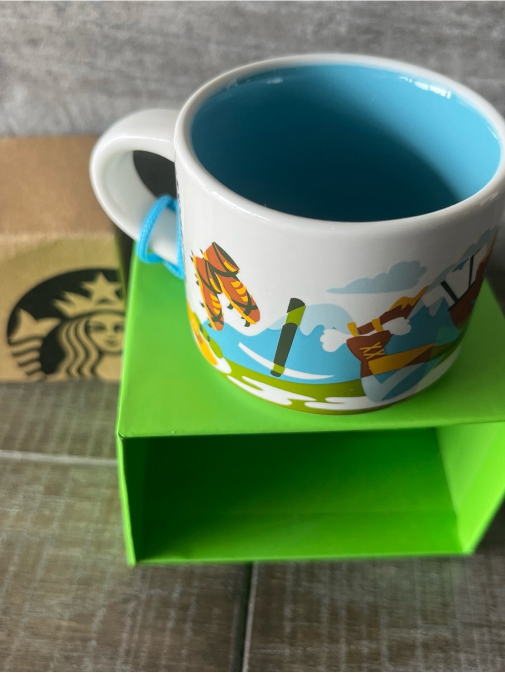 New In Box Starbucks Austria You Are Here Collection Mini Espresso/ornament 2 oz - Picture 5 of 8